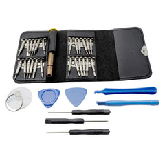 33-in-1 Multi Function Precision Screwdriver Wallet Set Repair Tool for Android and iPhone Devices