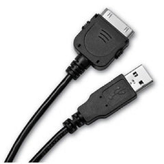 3 ft. TechCraft USB 2.0 to iPOD Cable - A to iPOD (30 Pin) - Black