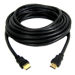 40 ft. TechCraft HDMI v1.4 High-Speed Cable with Ethernet - 24 AWG - Gold Connecting Ends - Black