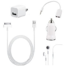 5-in-1 Charger Combo for iPhone 3G, 4, 4S iPod