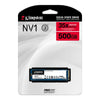 500GB Kingston NV1 Solid State Drive - M.2 2280 Internal - PCI Express NVMe (PCI Express NVMe 3.0 x4) - SNVS/500G