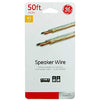 50 ft. GE 18AWG Speaker Wire - 2 Conductor - Clear