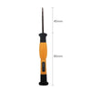 5 Pcs Laptop Repair Tool Kit - P2 0.8 mm, P5 1.2 mm, P6 1.5 mm Pentalobe Screwdrivers, T5 Torx Screwdriver and Plastic Spudger for MacBook Air, Pro Retina, Etc.