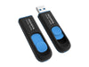 64GB ADATA UV128 USB 3.2 Flash Drive - Black/Blue