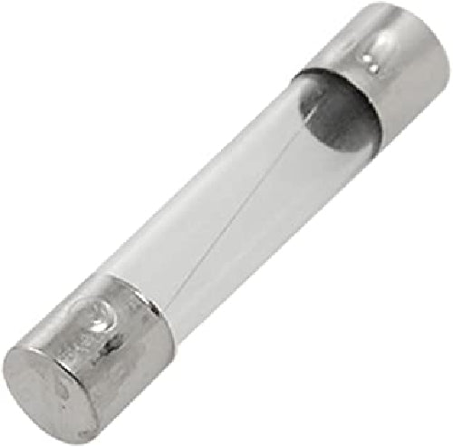 6x30mm Professional Glass Tube Fast Blow Fuse - 250V - Available Amp - 0.5A, 1A, 2A, 3A, 5A, 10A, 15A, 20A, 25A and 30A - 1 Fuse - Bulk