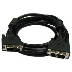 Câble TechCraft Single Link DVI-D mâle vers DVI-D mâle de 6,5 pi - 4,95 Gbit/s - Noir 