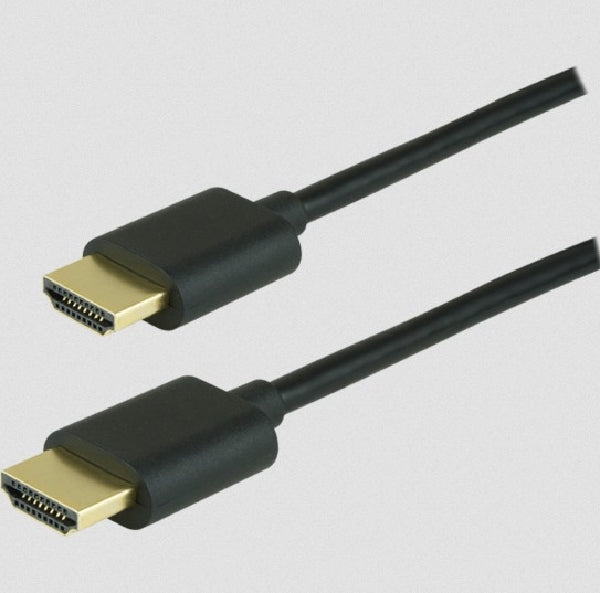 6 ft. GE Gold HDMI Cable - FullHD 1080P - 4K UltraHD - Black - 33574, Audio/Video Cables, GE - TiGuyCo Plus
