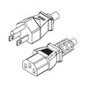 6 ft. North American CSA Grounded Power Cord - 10A - 125V - 18Ga. - Black, Power Cables & Connectors, BlueDiamond - TiGuyCo Plus