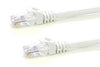 6 ft. White High Quality Cat5e 350MHz UTP 24AWG RJ45 Ethernet Network Cable - White