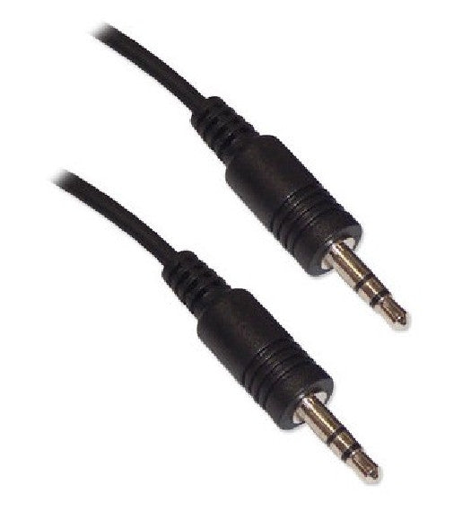 6 ft. BlueDiamond 3.5mm Headphone Cable M-M - Black, Audio Cables & Interconnects, BlueDiamond - TiGuyCo Plus