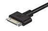 6 ft. MFI Certified SlimFit 30-pin Charge and Sync Cable for iPad, iPhone, and iPod - Black, Cables & Adapters, TiGuyCo Plus - TiGuyCo Plus