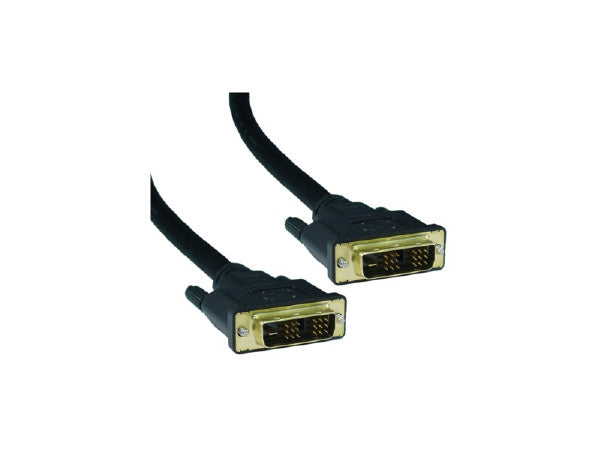 6 ft. Speedex DVI-D to DVI-D - 19-pin (18+1) Male to Male Cable - Black, Audio/Video Cables, Speedex - TiGuyCo Plus