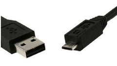 6 ft. USB 2.0 - Type A to Micro USB Type B Cable - Micro 5-pin - Black