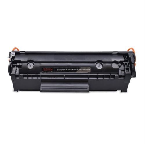 Compatible with HP 12A (Q2612A) Black Compatible Premium Tone Toner Cartridge -