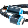 3 ft. BlueDiamond Premium HDMI 4k UltraHD Certified Cable with Ethernet - Black/Blue