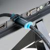 3 ft. BlueDiamond Premium HDMI 4k UltraHD Certified Cable with Ethernet - Black/Blue