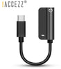 !ACCEZZ 2-in-1 USB Type C Fast Charger 3.5mm Adapter For Cell Phones - Pro Jack Headphone Audio & Charging Splitter - Black, Cell Phone Accessories, !ACCEZZ - TiGuyCo Plus