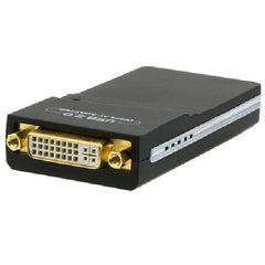 USB 2.0 to DVI-VGA-HDMI External Video Adapter (2048x1152) - Distinct, Rotate, Extended and Mirror Modes