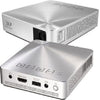 ASUS S1 DLP Projector - 480p - EDTV - 4 3 - LED - SECAM, NTSC, PAL - 30000 Hour - 854 x 480 - WVGA - 1,000 1 - 200 lm - HDMI - USB - Silver Color, Projectors, ASUS - TiGuyCo Plus