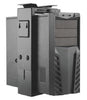 Adjustable Under-Desk/Wall CPU Mount - Black