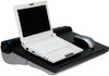 Aidata SonicBoard Lapdesk with Tube Speakers for Notebooks - Black