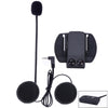 BTI V6 Boom Microphone Headset with Spare Clip - Black - Suitable for V6 V4 V2-500C Motorcycle Bluetooth Multi Interphone Headsets, Headsets, BTI - TiGuyCo Plus