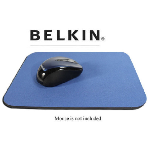 Belkin Premium Mouse Pad - 8in. x 10in. - Neoprene Nonslip Backing - Blue, Mouse Pads & Wrist Rests, Belkin - TiGuyCo Plus