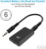 Bluetooth Adapter with 3.5mm Aux Conection - Bluetooth Receiver and Transmitter - Black