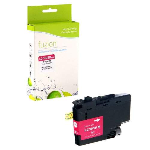 Compatible with Brother LC3035M Magenta XXL Super High Yield Inkjet Cartridge - fuzion™ Premium Compatible Inkjet Cartridge
