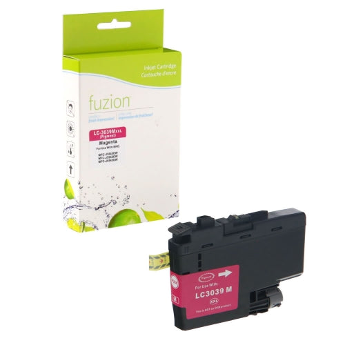 Compatible with Brother LC3039M Magenta XXL Super High Yield Inkjet Cartridge - fuzion™ Premium Compatible Inkjet Cartridge