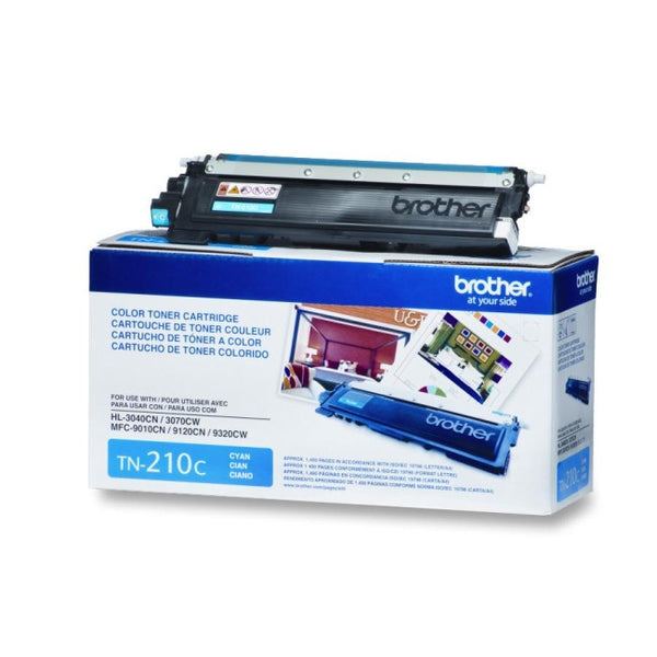 Brother TN-210C Cyan OEM Toner Cartridge - Retail Packaging, Toner Cartridges, Brother - TiGuyCo Plus