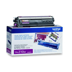 Brother TN-210M Magenta OEM Toner Cartridge - Retail Packaging