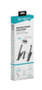 Support pliable universel pour ordinateur portable CJ Tech - Noir