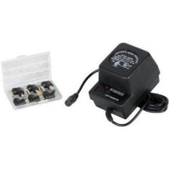 COOL 500mA Universal, AC to DC Power Supplies with Selectable DC Voltage from 3 to 12 V DC - Black - PS-500