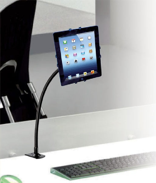 !     A     !    CTA Digital Adjustable Gooseneck Clamp Mount for Tablets - PAD-GCM, Holders & Mounts, CTA - TiGuyCo Plus
