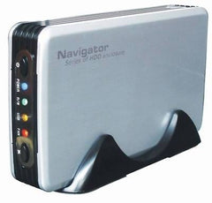 Navigator  MDT-3510 - USB 2.0 - 3.5" Portable HDD Enclosure OTB - One Touch Backup