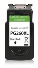 Compatible with ECOink - Compatible with Canon PG-260XL Black Remanufactured Ink Cartridge