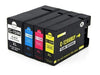Compatible with Canon PGI-1200XL BK/C/M/Y  - PREMIUM ink Compatible Ink Pigment Cartridges Combo - 4 Cartridges