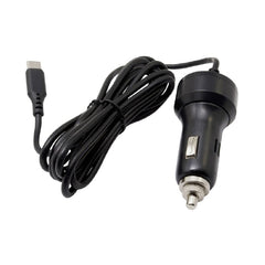 Car Charger to Type C with 2 meters Cable  For Nintendo Switch - Black