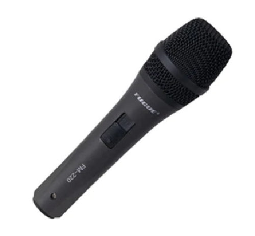 Choice Select High Impedance Legendary Vocal Microphone with 10-ft XLR Cable - Black