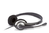 Cyber Acoustics Stereo Headset with Dual Plug - Microphone - High Definition Audio Ready - AC-201