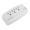 CyberPower Essential 3-Outlets Surge Suppressor Wall Tap Plug - 3 x NEMA 5-15R - 900J - 125V Input - CSB300W, Surge Protectors, Power Strips, CyberPower - TiGuyCo Plus