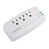 CyberPower Essential 3-Outlets Surge Suppressor Wall Tap Plug - 3 x NEMA 5-15R - 900J - 125V Input - CSB300W, Surge Protectors, Power Strips, CyberPower - TiGuyCo Plus