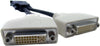 DMS-59 Male to Dual DVI (24+5) Female Video Cable - M/2F - Black/White
