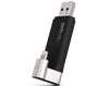 !     A     !    DM AIPLAY 64GB Mobile Memory - Apple Lighning and USB 2.0 Connections - Black - AP001-BLACK-64GB, USB Flash Drives, DM AIPLAY - TiGuyCo Plus