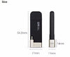 !     A     !    DM AIPLAY 64GB Mobile Memory - Apple Lighning and USB 2.0 Connections - Black - AP001-BLACK-64GB, USB Flash Drives, DM AIPLAY - TiGuyCo Plus