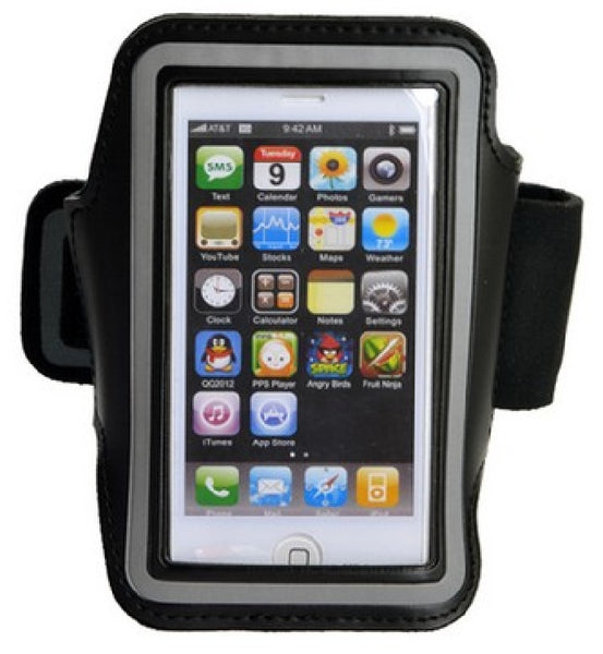 Deluxe Arm Band for iPhone 5, 5S, 5C - Slot for Keys - Perfect for Jogging, Armbands, TiGuyCo Plus - TiGuyCo Plus