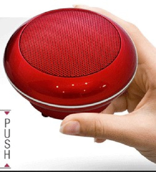 Divoom BLUETUNE-POP Bluetooth Speaker, Red, Speakers, Divoom - TiGuyCo Plus