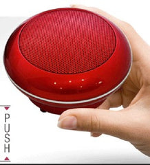 Divoom BLUETUNE-POP Bluetooth Speaker, Red