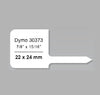 Dymo 30373 Compatible Pricetag Labels - Rat Tail Style - 15/16 Inch x 7/8 Inch - 400 labels per Roll
